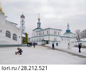 Раифский Богородицкий мужской монастырь ( XVII век ). Поселок  Раифа, Зеленодольский р-н. Республика Татарстан, Россия (2018 год). Редакционное фото, фотограф stargal / Фотобанк Лори