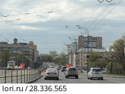 Москва улица Стромынка в районе Яузы (2017 год). Редакционное фото, фотограф Дмитрий Неумоин / Фотобанк Лори