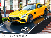 Mercedes-AMG GT S (2018 год). Редакционное фото, фотограф Art Konovalov / Фотобанк Лори