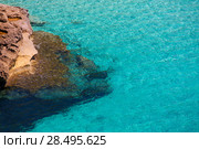Cala Mitjaneta in Menorca Ciutadella at Balearic islands. Стоковое фото, фотограф Tono Balaguer / Ingram Publishing / Фотобанк Лори