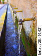 Segorbe fuente de los 50 canos fountain Castellon in Spain Valencian Community (2013 год). Стоковое фото, фотограф Tono Balaguer / Ingram Publishing / Фотобанк Лори
