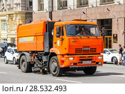 Kamaz 53605 (Scarab M6) (2013 год). Редакционное фото, фотограф Art Konovalov / Фотобанк Лори