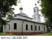 Московская область, Дубна. Церковь Похвалы Пресвятой Богородицы в Ратмино (2015 год). Редакционное фото, фотограф Елена Орлова / Фотобанк Лори