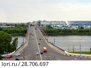 Нижний Новгород, Канавинский мост (2018 год). Редакционное фото, фотограф Владимир Макеев / Фотобанк Лори