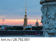 Санкт-Петербург. Хранитель города (2018 год). Стоковое фото, фотограф Литвяк Игорь / Фотобанк Лори
