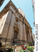 Ortigia street view, Syracuse, Sicily, Italy. (2016 год). Редакционное фото, фотограф Юрий Брыкайло / Фотобанк Лори