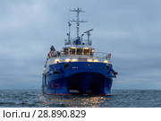 Спасательное судно "Игорь Ильин" (2017 год). Редакционное фото, фотограф Алексей Шматков / Фотобанк Лори