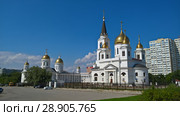 Кирилло-Мефодиевский собор.Самара. (2017 год). Стоковое фото, фотограф Кургузкин Константин Владимирович / Фотобанк Лори
