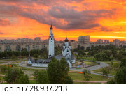 Санкт-Петербург. Церковь святого Первоверховного апостола Петра (2018 год). Стоковое фото, фотограф Литвяк Игорь / Фотобанк Лори