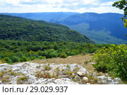 The view of the Boyka in the Crimea at the Grand Canyon. Стоковое фото, фотограф Staryh Luiba / Фотобанк Лори
