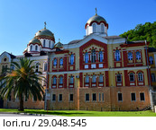 Novy Afonsky for men Monastery in Abkhazia. Стоковое фото, фотограф Володина Ольга / Фотобанк Лори