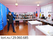 Выборы. Выборы депутатов народного хурала Республики Бурятия. (2018 год). Редакционное фото, фотограф Валерий Митяшов / Фотобанк Лори