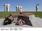 Мемориал "Героям-панфиловцам" (2016 год). Редакционное фото, фотограф Андрей Мелихов / Фотобанк Лори