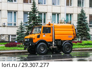 Unimog U1400 (2008 год). Редакционное фото, фотограф Art Konovalov / Фотобанк Лори