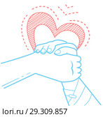 help Social concept. Стоковая иллюстрация, иллюстратор Седых Алена / Фотобанк Лори