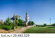 St. Nicholas Cathedral in Ochakov city, Ukraine (2018 год). Стоковое фото, фотограф Sergii Zarev / Фотобанк Лори