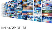 Collage of various business concepts. Стоковое фото, фотограф Elnur / Фотобанк Лори
