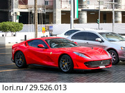 Ferrari 812 Superfast (2018 год). Редакционное фото, фотограф Art Konovalov / Фотобанк Лори