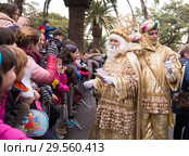 Magi collecting letters (2017 год). Редакционное фото, фотограф Яков Филимонов / Фотобанк Лори