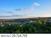 Дачный посёлок в Дмитровском районе Московской области (2014 год). Стоковое фото, фотограф Ирина Носова / Фотобанк Лори
