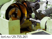 Internal grinding machine. Shop for metal machining. Стоковое фото, фотограф Андрей Радченко / Фотобанк Лори