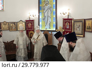 Великое освящение храма блаженной Матроны в Ногинске (2019 год). Редакционное фото, фотограф Дмитрий Неумоин / Фотобанк Лори
