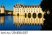 Chateau de Chenonceau, France (2018 год). Редакционное фото, фотограф Яков Филимонов / Фотобанк Лори
