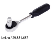 Ratcheting socket wrench. Стоковое фото, фотограф Art Konovalov / Фотобанк Лори