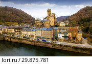 Town of Estaing, France (2019 год). Стоковое фото, фотограф Яков Филимонов / Фотобанк Лори
