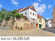 Beautiful street in Krems,  Austria (2018 год). Стоковое фото, фотограф Татьяна Савватеева / Фотобанк Лори