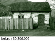Россия Тува с.Шуй, типичный сельский дом (2012 год). Стоковое фото, фотограф Ирина Рябинина / Фотобанк Лори