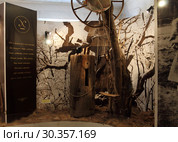 Этнографический музей "Полесская веда". Интерьер зала (2016 год). Редакционное фото, фотограф EgleKa / Фотобанк Лори