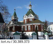 Троицкая (Донская) церковь в Перловке. Мытищи, Московская область (2012 год). Стоковое фото, фотограф Елена Орлова / Фотобанк Лори