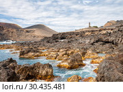 Capelinhos volcano and lighthouse, Azores (2012 год). Стоковое фото, фотограф Юлия Бабкина / Фотобанк Лори