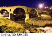 Old bridge by Church of Saint Ignatius. Стоковое фото, фотограф Яков Филимонов / Фотобанк Лори