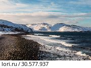 The coast of the Arctic Ocean, Russia. Стоковое фото, фотограф Наталья Волкова / Фотобанк Лори