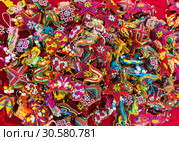 Embroidered trinkets. Стоковое фото, фотограф Александр Подшивалов / Фотобанк Лори
