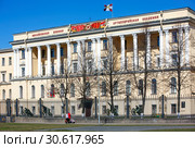 Михайловская военная артиллерийская академия. Санкт-Петербург (2019 год). Редакционное фото, фотограф Сергей Афанасьев / Фотобанк Лори