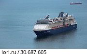 Круизный лайнер Celebrity Millennium (2019 год). Редакционное видео, видеограф А. А. Пирагис / Фотобанк Лори