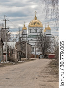 Город Галич. Вид на Троицкий Собор (2019 год). Редакционное фото, фотограф Ирина Гришанова / Фотобанк Лори