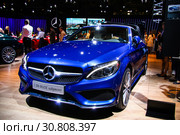 Mercedes-Benz A205 C200 (2016 год). Редакционное фото, фотограф Art Konovalov / Фотобанк Лори