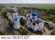 Bogolyubsky monastery from helicopter. City vladimir. Russia (2019 год). Стоковое фото, фотограф Яков Филимонов / Фотобанк Лори
