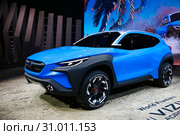 Subaru Viziv Adrenaline (2019 год). Редакционное фото, фотограф Art Konovalov / Фотобанк Лори