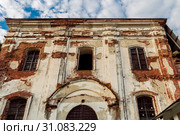 Храм во имя Архангела Божия Михаила. Саратовская область, село Лох. Храм построен в 19 веке в 1872 году. Закрыт в 1929 году. (2019 год). Стоковое фото, фотограф Светлана Евграфова / Фотобанк Лори