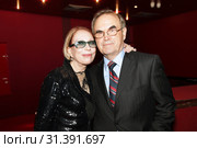Инна Чурикова, Глеб Панфилов (2011 год). Редакционное фото, фотограф Ольга Зиновская / Фотобанк Лори