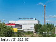 Стекольный завод "Гласс Технолоджис" в городе Электростали (2019 год). Редакционное фото, фотограф Кузин Алексей / Фотобанк Лори
