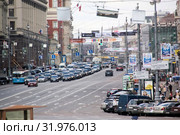 Москва. Тверская улица (2009 год). Редакционное фото, фотограф Илюхина Наталья / Фотобанк Лори