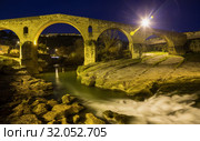 Old bridge by Church of Saint Ignatius. Стоковое фото, фотограф Яков Филимонов / Фотобанк Лори