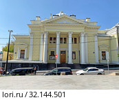 Москва, Спасоглинищевский переулок, дом 10. Московская хоральная Синагога летом (2019 год). Редакционное фото, фотограф Овчинникова Ирина / Фотобанк Лори