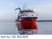 МФАСС "Калас" на испытаниях в Ладожском озере (2019 год). Редакционное фото, фотограф Алексей Шматков / Фотобанк Лори